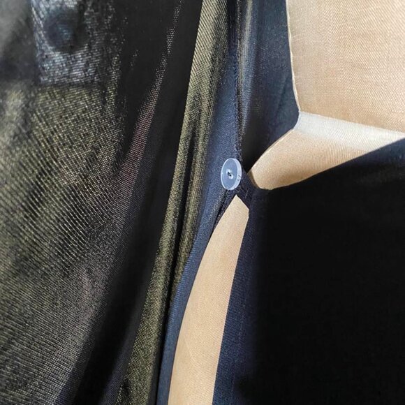 Vintage Aquasuit by La Perla Maxi Swimsuit Cover Up Dress Wrap Robe US size 8 - Picture 14 of 14